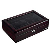 Шкатулка LuxeWood  для хранения 10-ти часов арт.LW804-10-51, венге