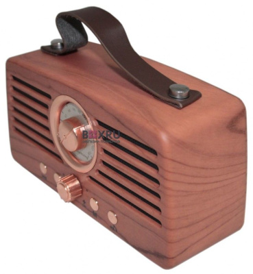 Радиоприемник в стиле ретро Elta S, 940134, красный дуб