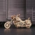 Механический деревянный конструктор Robotime - Круизный мотоцикл (Cruiser Motorcycle)