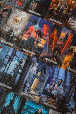 Карты Таро "Tarot of the Vampires" Llewellyn / Таро Вампиров