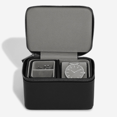 Шкатулка-футляр LC Designs для хранения часов и запонок арт.76205