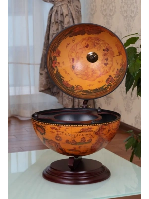 JG42002R Глобус-бар настольный, d=40 см