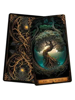Карты Таро "Druidic Tarot" Lo Scarabeo / Пантеон Друидов Таро