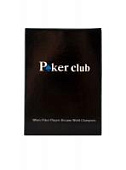 Игральные карты POKER CLUB синяя рубашка 100% пластик Арт. p.k.b