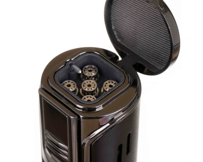 Зажигалка сигарная Honest, пятиструйное пламя, оружейная сталь