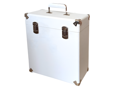 Кейс для виниловых пластинок BOX, белый, BOX-Wt