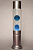 Лава-лампа 43см Синяя/Прозрачная (Воск) Silver