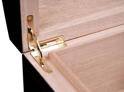 Хьюмидор Gentili Dome Top на 60 сигар, Эбеновое дерево