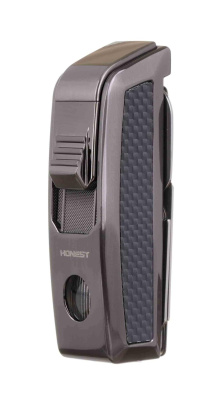 Зажигалка сигарная Honest, с ножницами, оружейная сталь