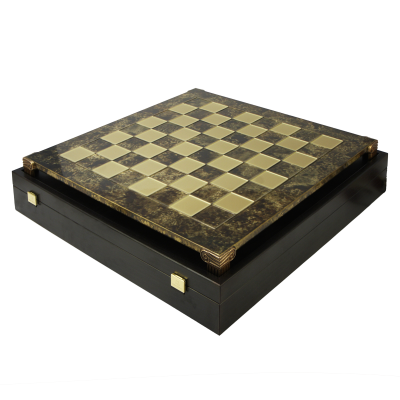 Шахматный набор "Рыцари Средневековья" (44х44 см), доска коричневая