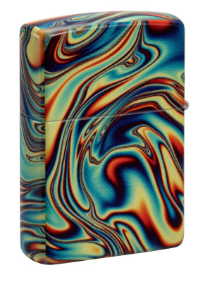 Зажигалка ZIPPO Swirl с покрытием Glow In The Dark Green, латунь/сталь, разноцветная, 38x13x57 мм Зажигалка ZIPPO Swirl с покрытием Glow In The Dark Green, латунь/сталь, разноцветная, 38x13x57 мм