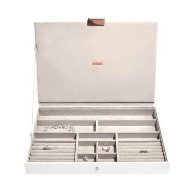 Шкатулка LC Designs для хранения украшений арт.74108, белая Шкатулка LC Designs для хранения украшений арт.74108, белая