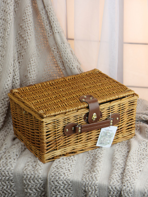 Набор для пикника с термосумкой и пледом на 4 персоны