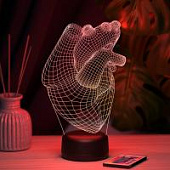 3D ночник Анатомическое сердце