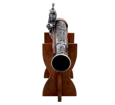 Макет. Кремневый пистоль (Англия, XVIII век), сталь