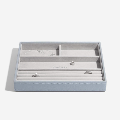 Шкатулка LC Designs для хранения украшений арт.73408, голубая