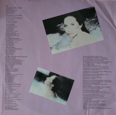 Виниловая пластинка Barbra Streisand, Барбра Стрейзанд; Wet, бу