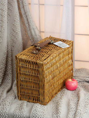 Набор для пикника с термосумкой и пледом на 4 персоны