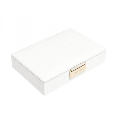 Шкатулка LC Designs для хранения украшений арт.74342, белая