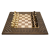 Шахматы + нарды резные"Армянский Орнамент" 60, Haleyan