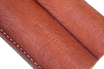 Чехол Jemar на 2 сигары, натуральная кожа