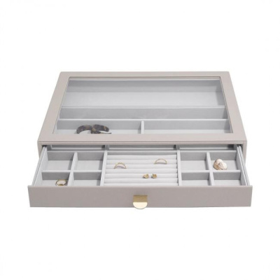 Шкатулка-ящик LC Designs для хранения украшений арт.75810, тауп