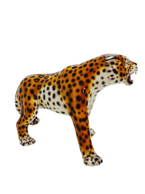 Статуэтка ростовая интерьерная "Леопард" Статуэтка ростовая интерьерная "Леопард"