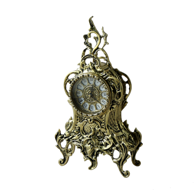 Каминные часы с канделябрами "Дон Луиш", золото