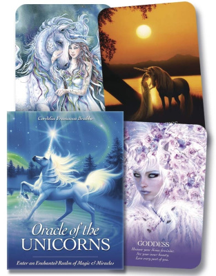 Карты Таро "Oracle of the Unicorns" Blue Angel / Оракул Единорогов