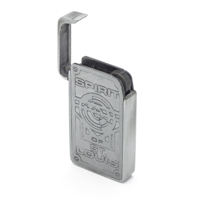 Зажигалка SOSL Spirit Of St.Louis CARD серая 3