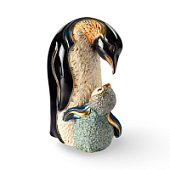 Статуэтка керамическая "Пингвин с пингвиненком" Статуэтка керамическая "Пингвин с пингвиненком"