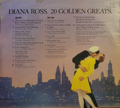 Виниловая пластинка Дайана Росс, Daina Ross, 20 Golden greats, бу