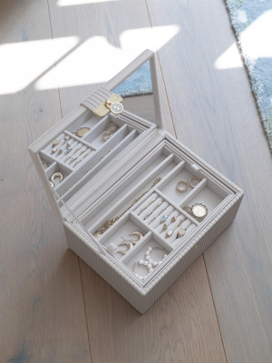 Шкатулка LC Designs для хранения украшений арт.76835, серая