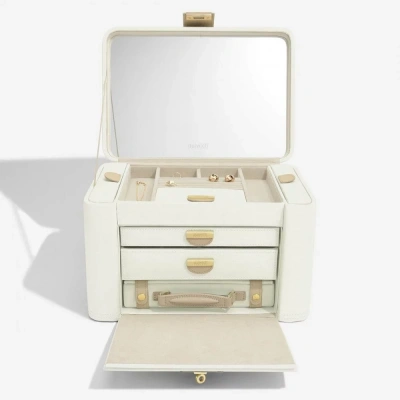 Шкатулка LC Designs для хранения украшений арт.71021, белая Шкатулка LC Designs для хранения украшений арт.71021, белая