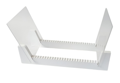 Держатель для 50-ти виниловых пластинок, RB-50M, белый Держатель для 50-ти виниловых пластинок, RB-50M, белый