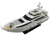 Яхта "PRINCESS SUPERYACHTS 30M White Blac", арт.SB2405P