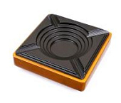 Пепельница сигарная Passatore на 4 сигары, дерево и алюминий, 523-017 Пепельница сигарная Passatore на 4 сигары, дерево и алюминий, 523-017