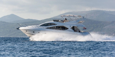 Сувенирная модель яхты Manhattan Sunseeker 60, SB0037P, 92х23х37 см Сувенирная модель яхты Manhattan Sunseeker 60, SB0037P, 92х23х37 см