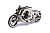 Механический металлический конструктор - Байк (Chrome Rider)