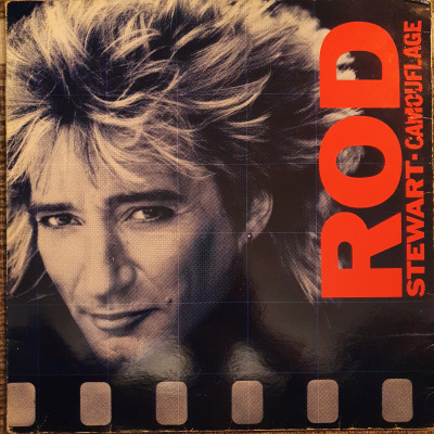 Виниловая пластинка Род Стюарт, Rod Stewart, Camouflage, бу Виниловая пластинка Род Стюарт, Rod Stewart, Camouflage, бу