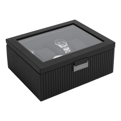 Шкатулка LC Designs для хранения 8-ми часов арт.76860, черная