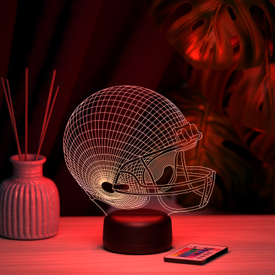 3D ночник Шлем для американского футбола