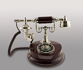 Ретро Телефон кнопочный ''Элегант'' (лак)  T917-A-SH