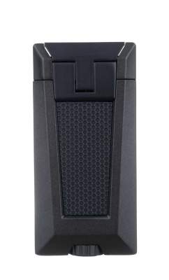 Зажигалка сигарная Colibri Stealth (тройное пламя), черный металлик