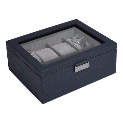 Шкатулка LC Designs для хранения 8-ми часов арт.76066, синяя