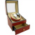 Шкатулка для подзавода 2х часов Luxewood LW721-3