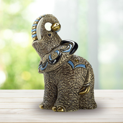 Статуэтка керамическая "Слон Самбуру"