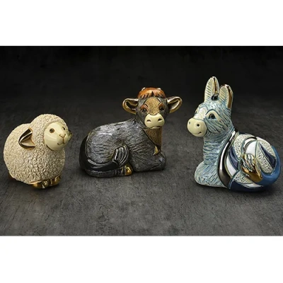 Статуэтка керамическая "Ослик рождественский" Статуэтка керамическая "Ослик рождественский"