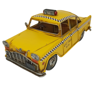 Сувенирная модель Желтое Такси 60-е годы 20 века