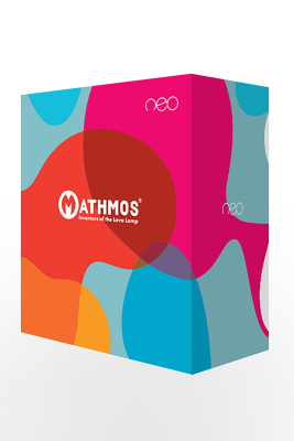 Лава-лампа Mathmos Neo Жёлтая/Розовая Copper